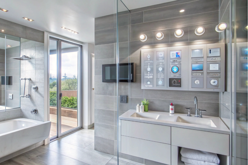 Futuristic Bathroom Features