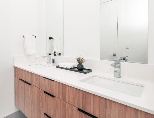 Swap A Double Vanity For Extra Bathroom Storage & Space